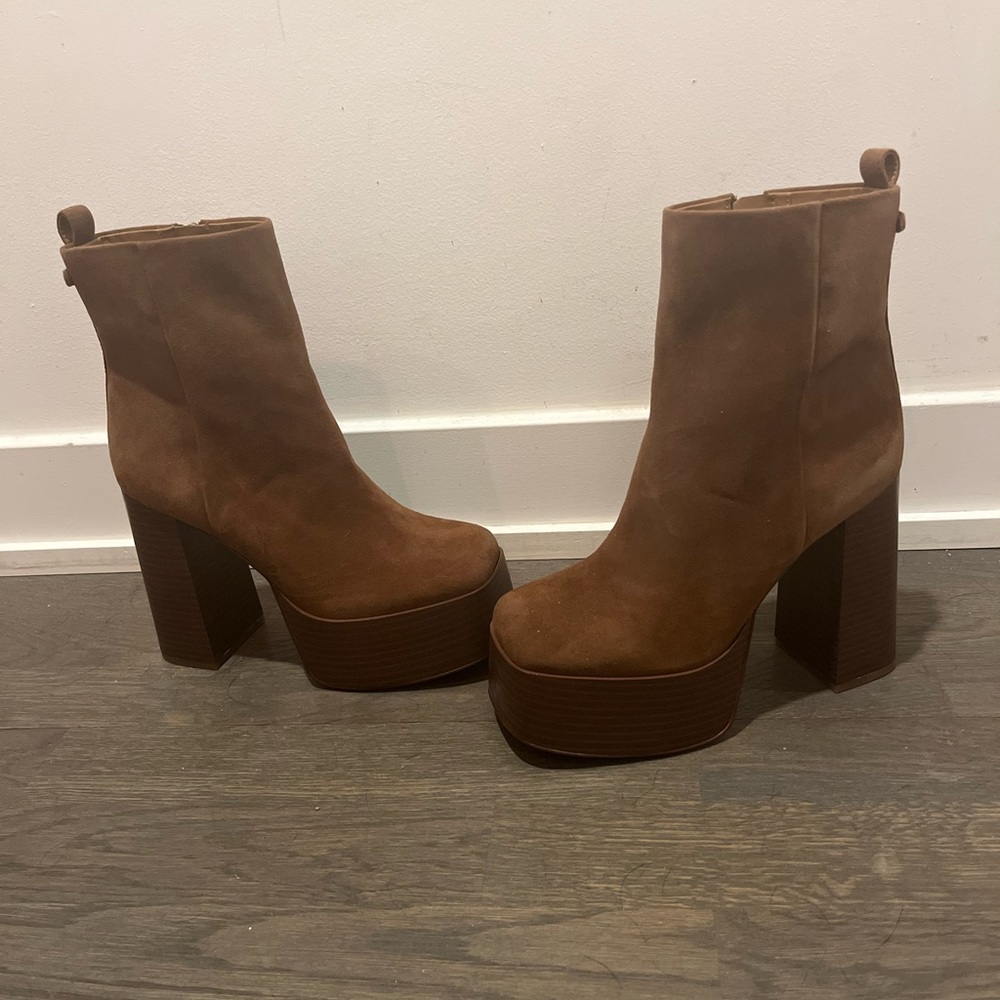 Sam Edelman platform heel boot